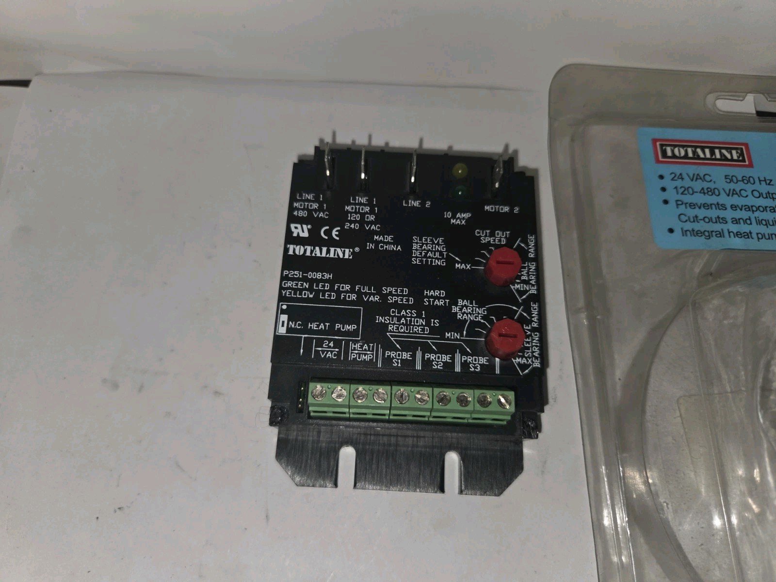NEW GENUINE TOTALINE P251-0083H HEAD PRESSURE CONTROL ICM325HC, NEW OTHER