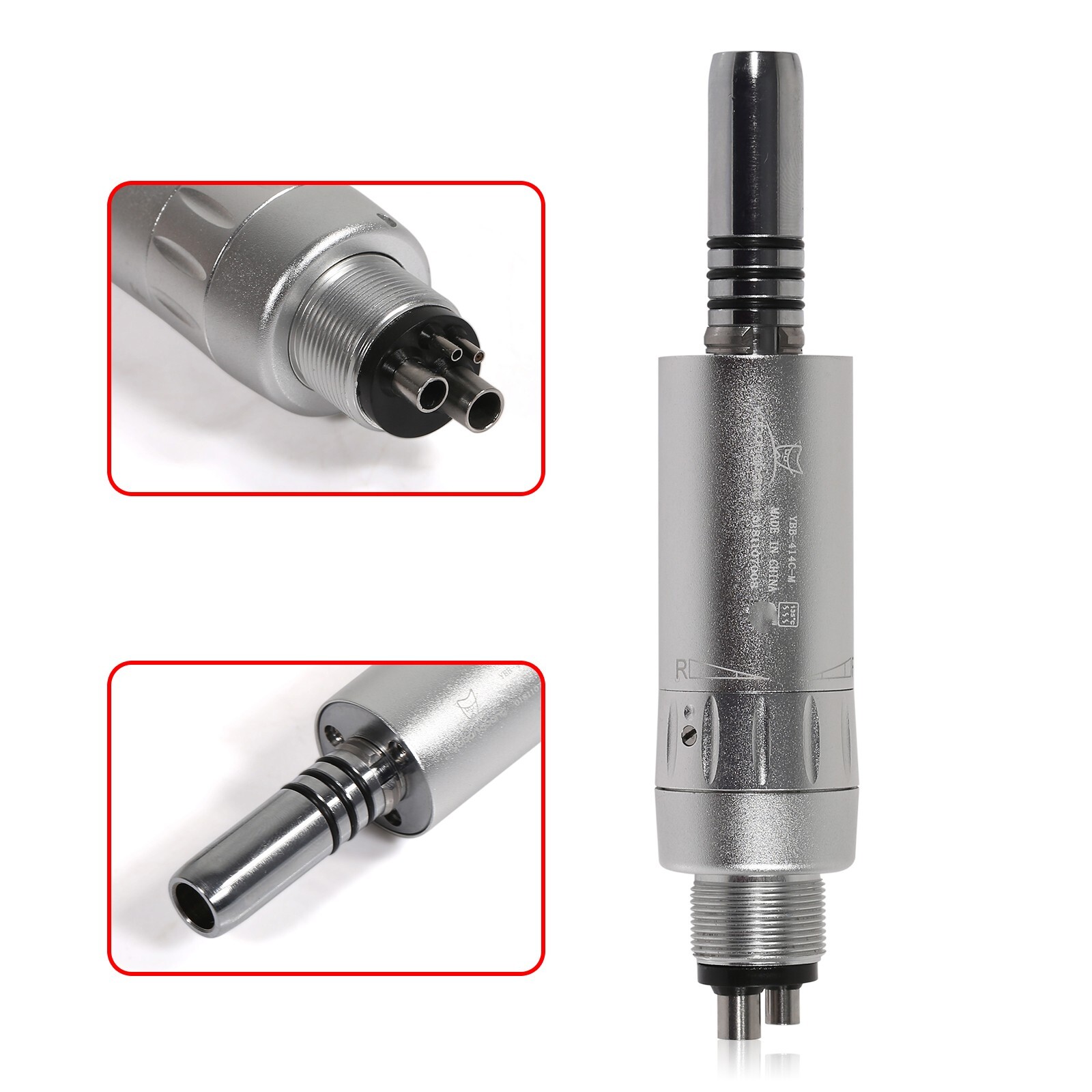 5xDental slow speed Handpiece 4hole Air Motor Inner Water E type Fit NSK WY4 USA