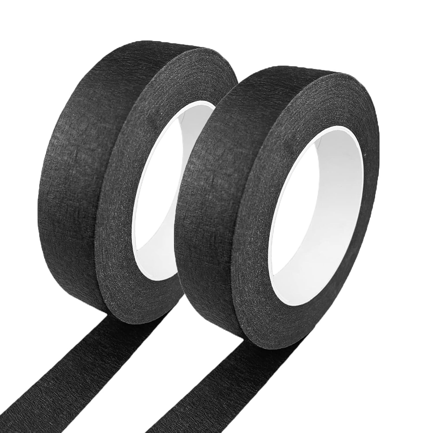 Beige White Masking Tape, 1 Inch x 55 Yards, 2 Rolls, Painters Tape for
