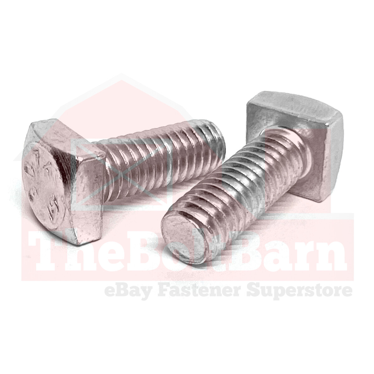 1/2″ Square Head Bolts Grade A307 Galvanized (Choose Length & Qty)