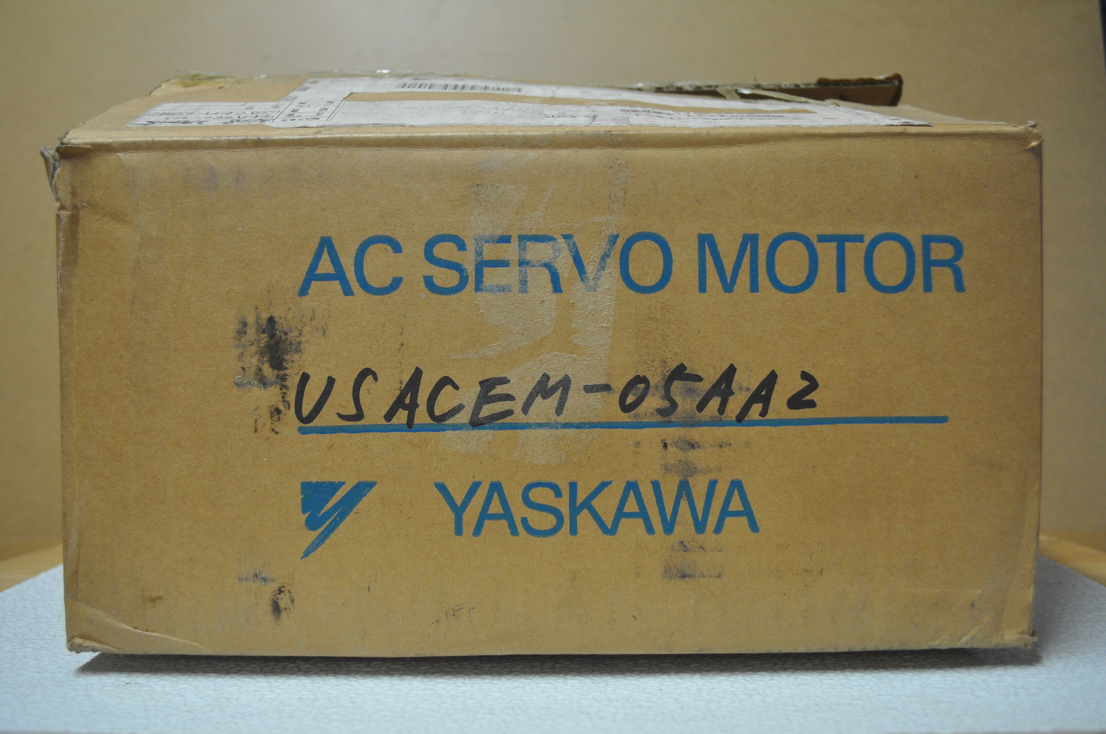 YASKAWA AC SERVO MOTOR USACEM-05AA2 AC SERVO MOTOR. 500w. 3000 RPM