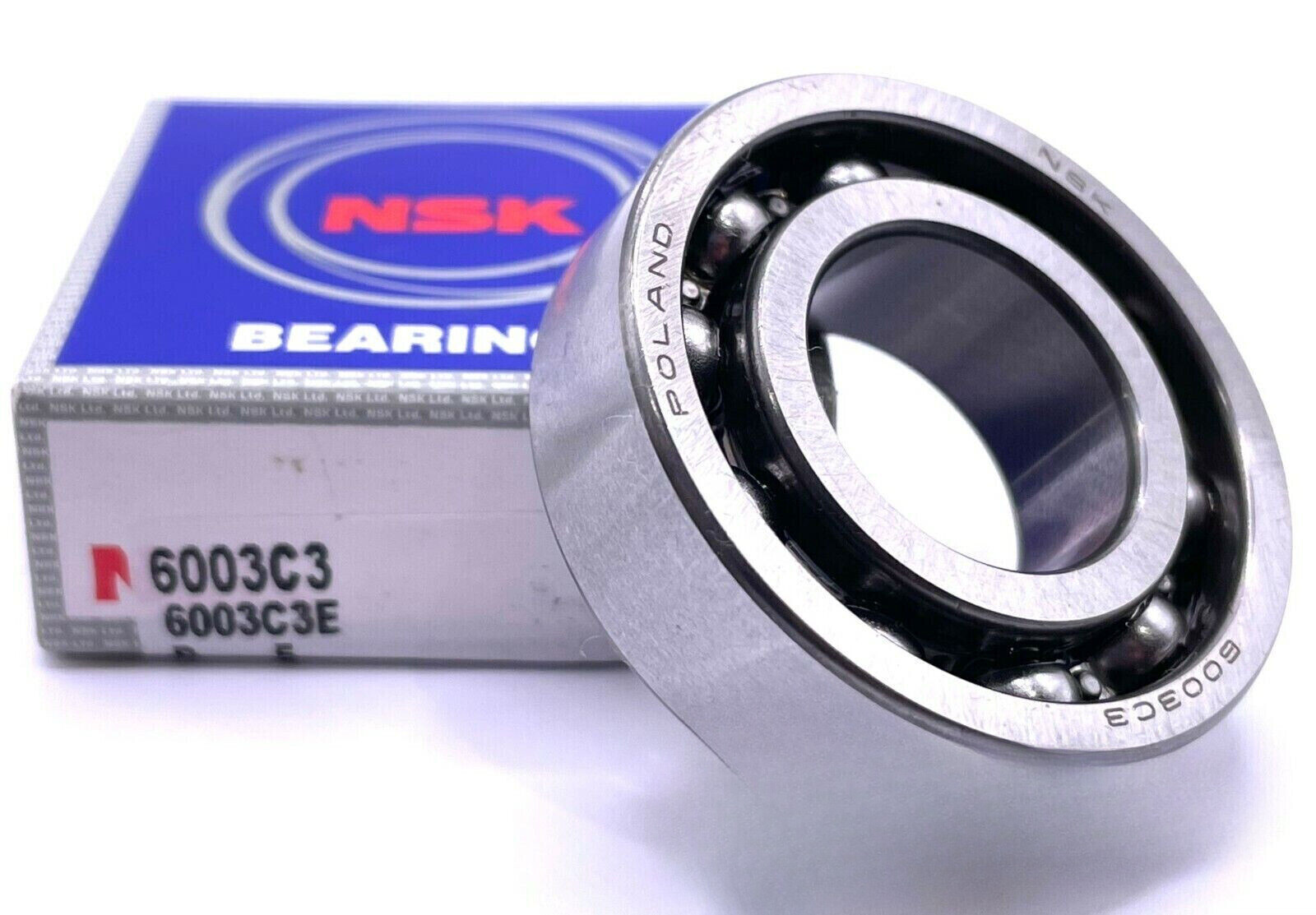 NEW NSK 6003 C3 Bearing 17x35x10 Mm Deep Groove Ball Bearing Free Shipping Metal