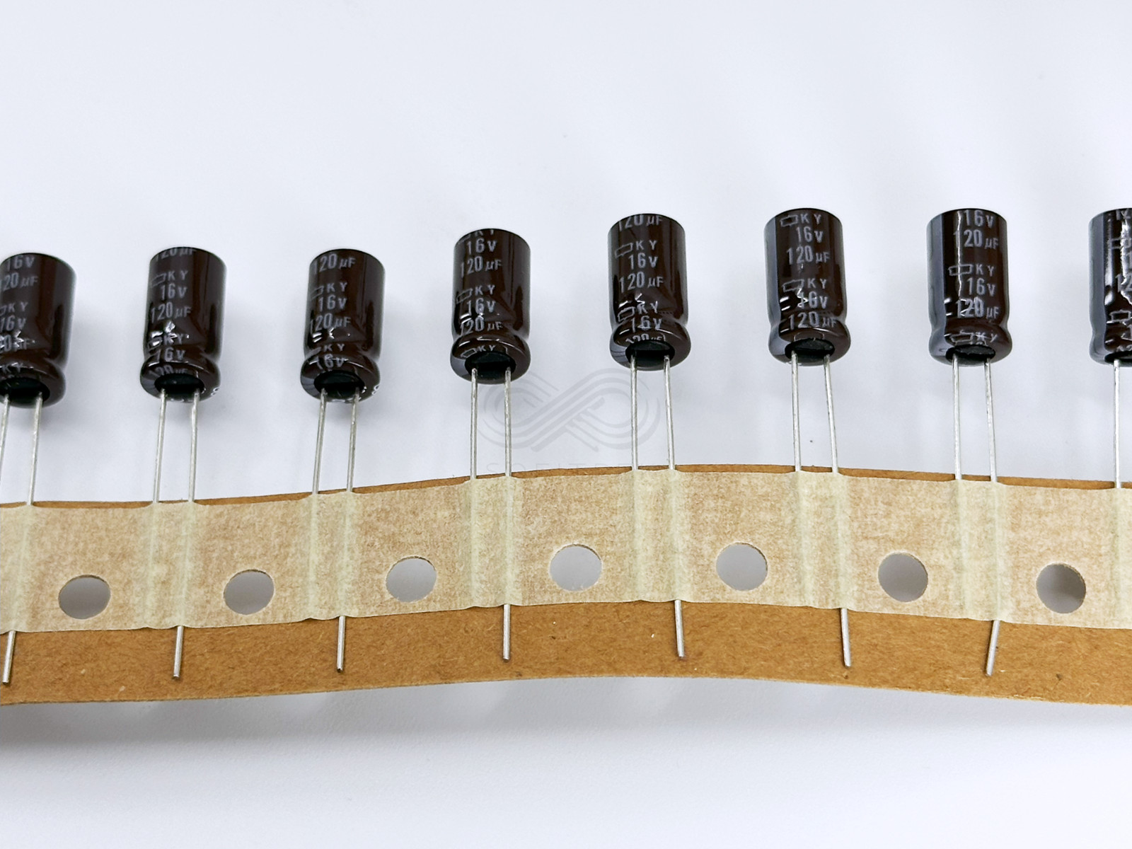 100X EKY-160ETD121MF11D ChemiCon 120uF 16V 6.3×11 Electrolytic Capacitor Low ESR