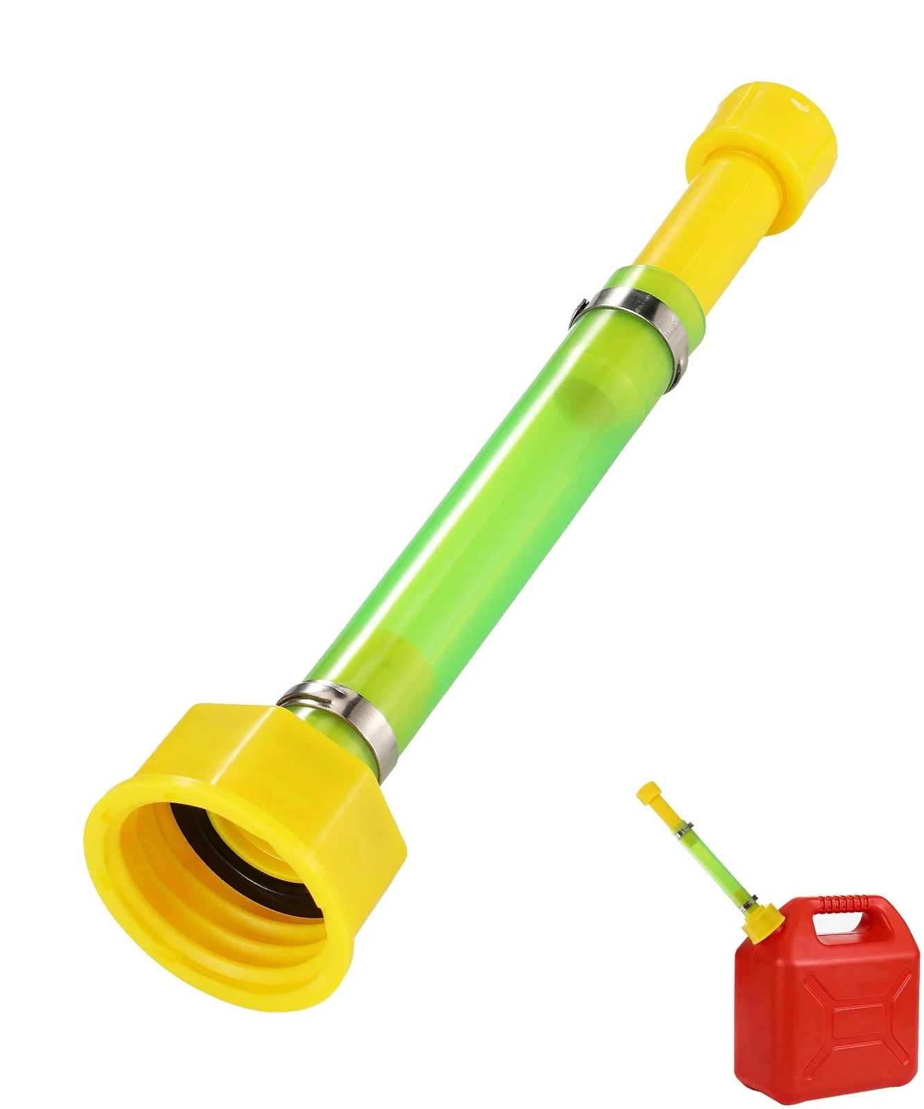1 Kit Gas Can Spout Replacement Suitable for 1.7-1.82 Inch Threaded Spout wit