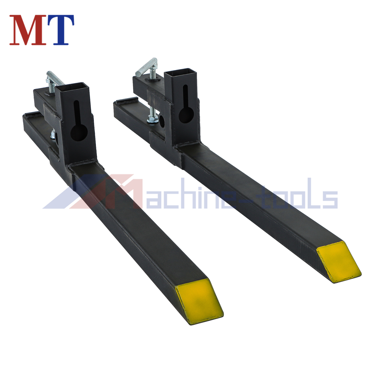2000lbs Clamp on Loader Bucket Forks Tractor Skid Steer Pallet Forks 43″