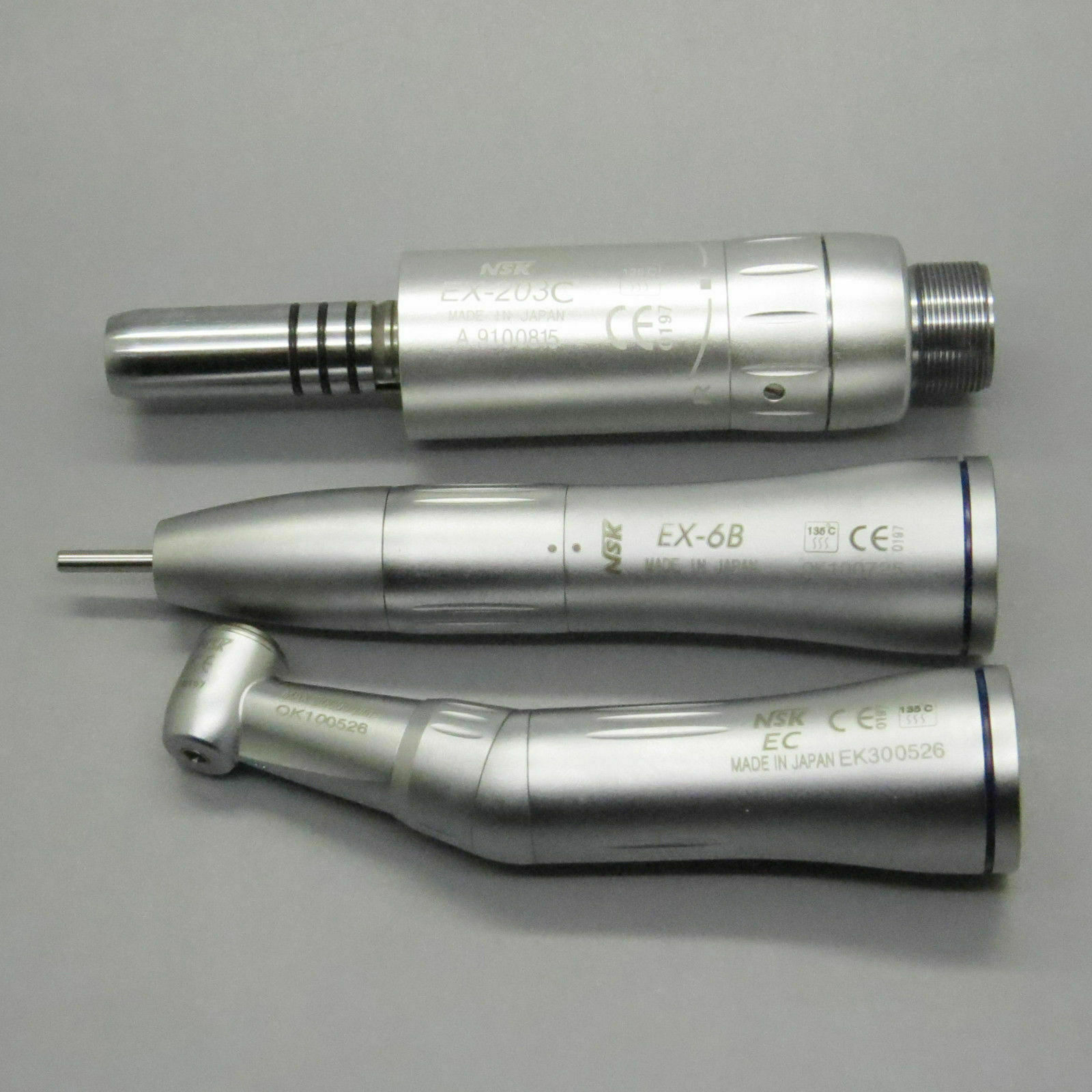Dental Internal Water Spray Low Speed Handpiece Set Inner Channel Drill Kit B2