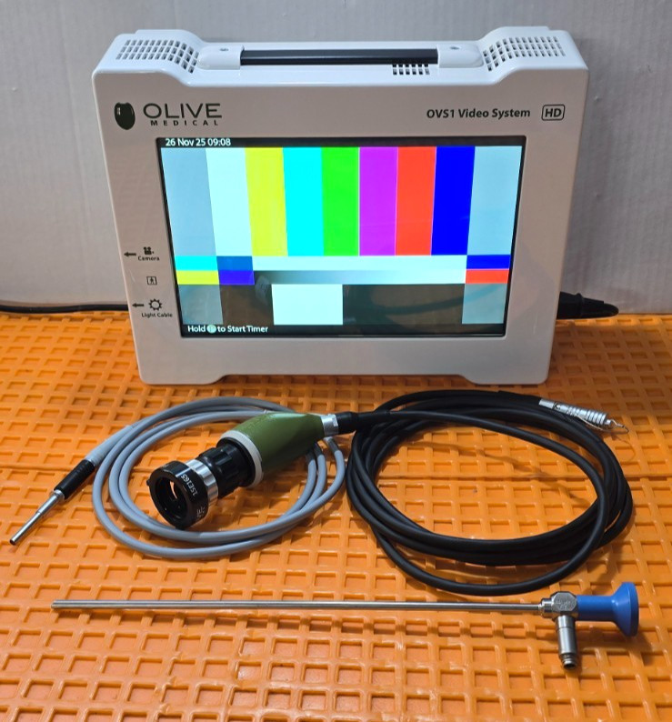 OLIVE MEDICAL tele pack Camera System Stryker Scope, Storz Fiber Optic 495NL