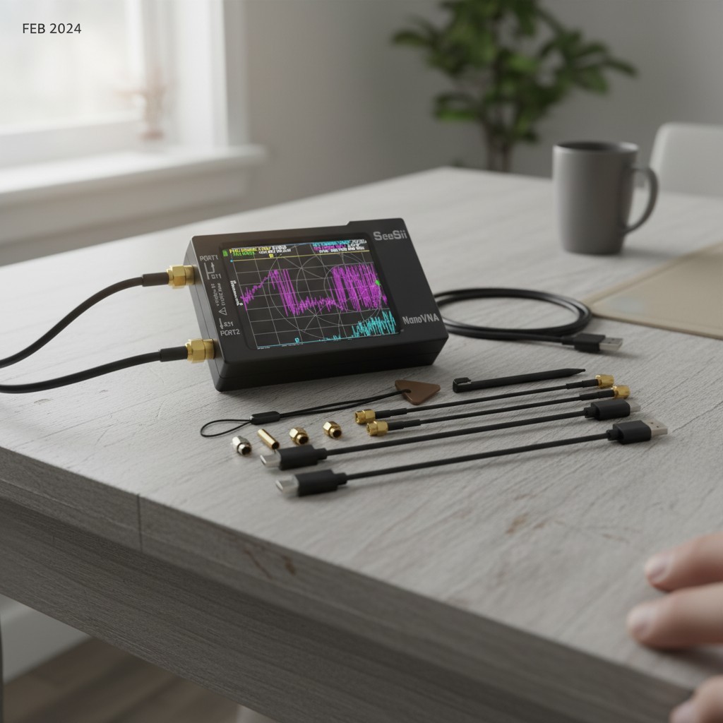 Advanced Antenna Analyzer for Engineers – 9KHz-1.5GHz with Abundant Accessories