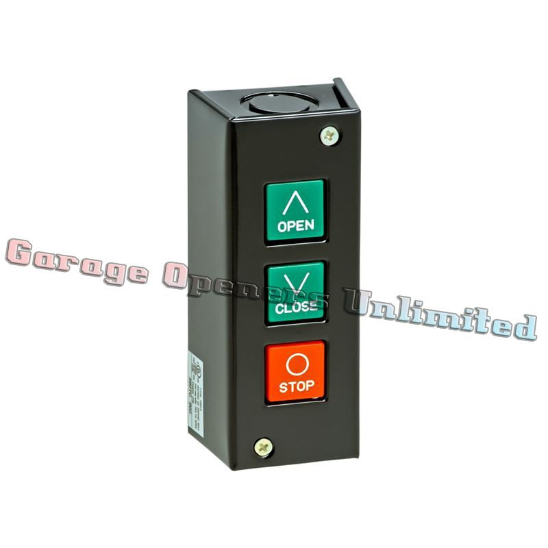 MMTC PBS-3 NEMA 1 Three Button Interior Surface Mount Control Station Contact