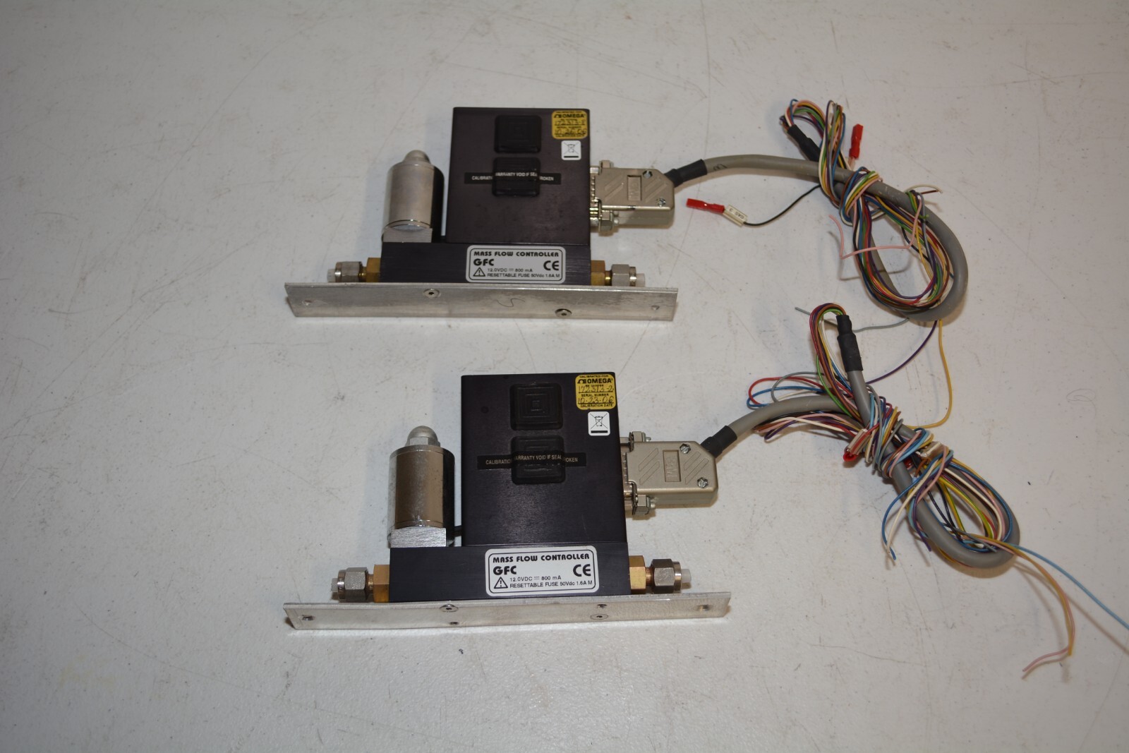 ^ Omega FMA5418 Mass Flow Controller 0-5 L/min N2 Gas #W5316