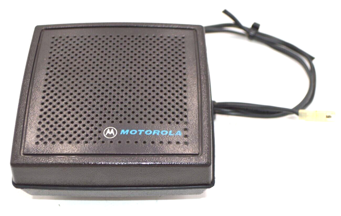 Motorola HSN4018B Water Resistant 2 Way Radio 13 Watt External Speaker