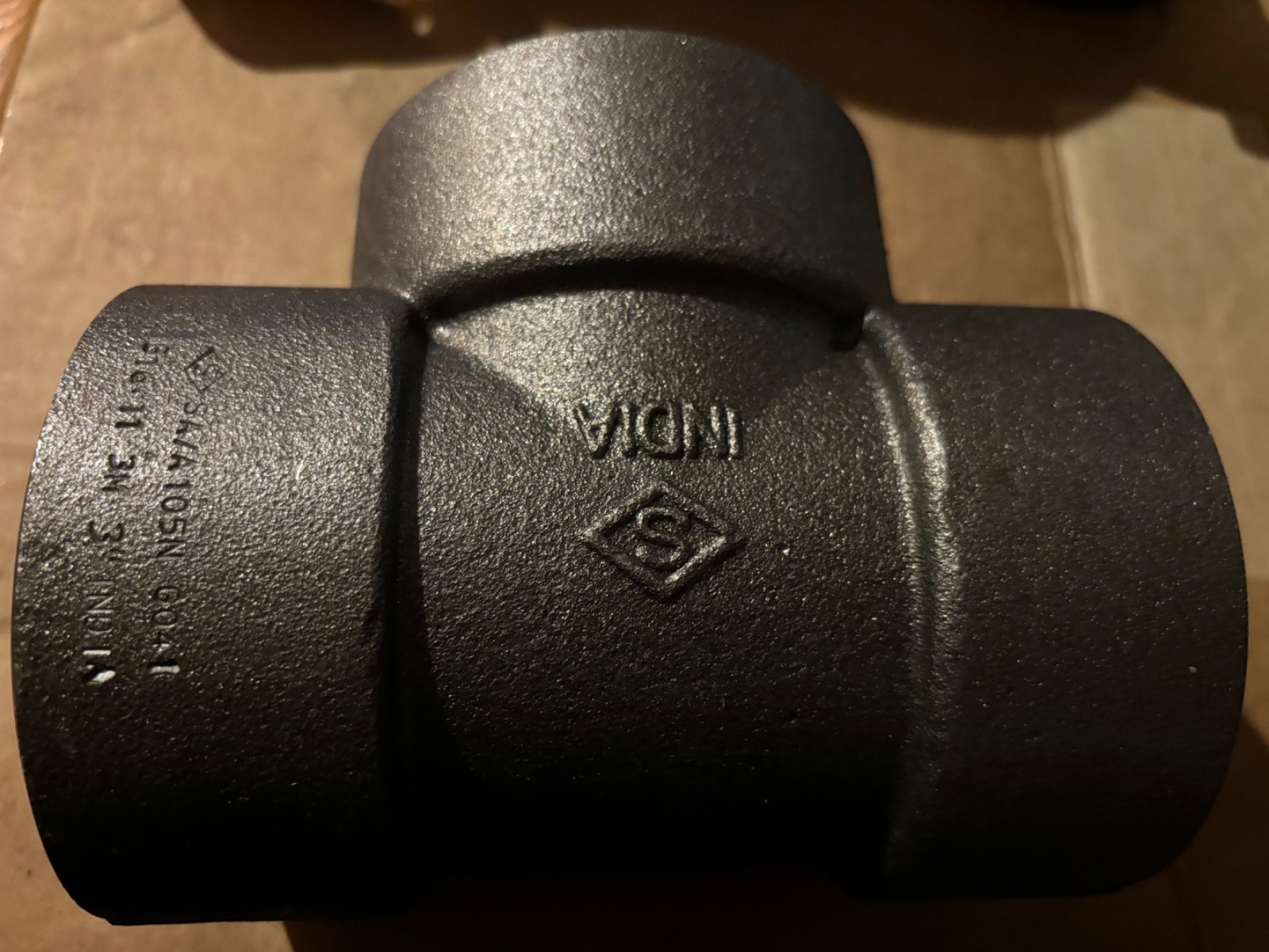 3″ Forged Carbon Steel A/SA105 Socket Weld Tee Class 3000 Fitting new fast ship