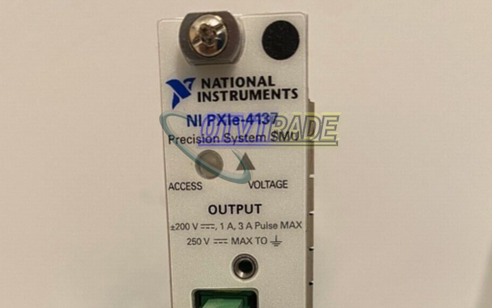 One National Instruments Controller module NI PXIe-4137 Used