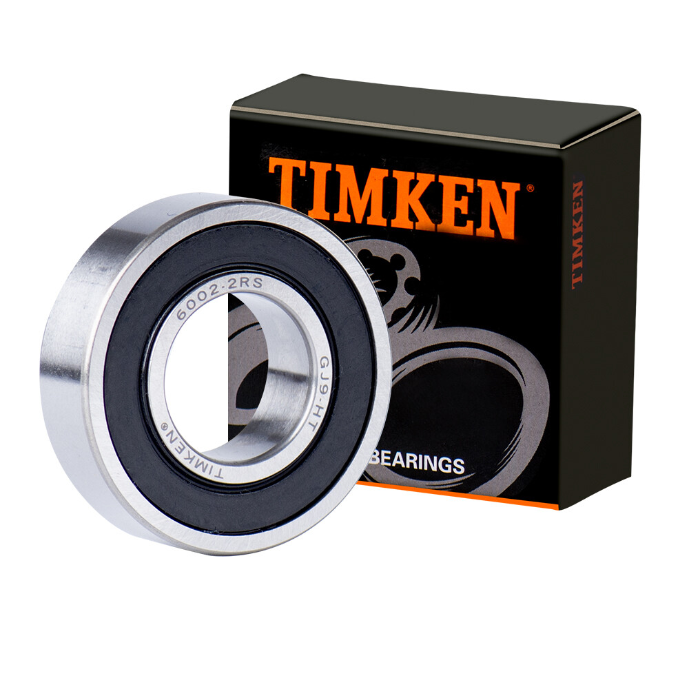 TIMKEN 6002-2RS 15X32X9MM Double Rubber Seal Ball Bearings