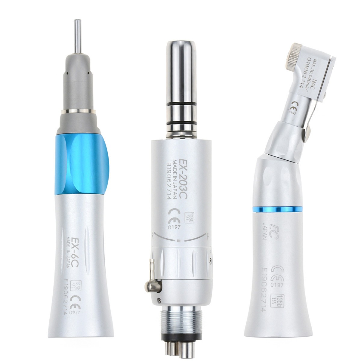 Dental High Low Speed Handpiece with Air Scaler Set (EX-203C+PANA-MAX+AS2000) US