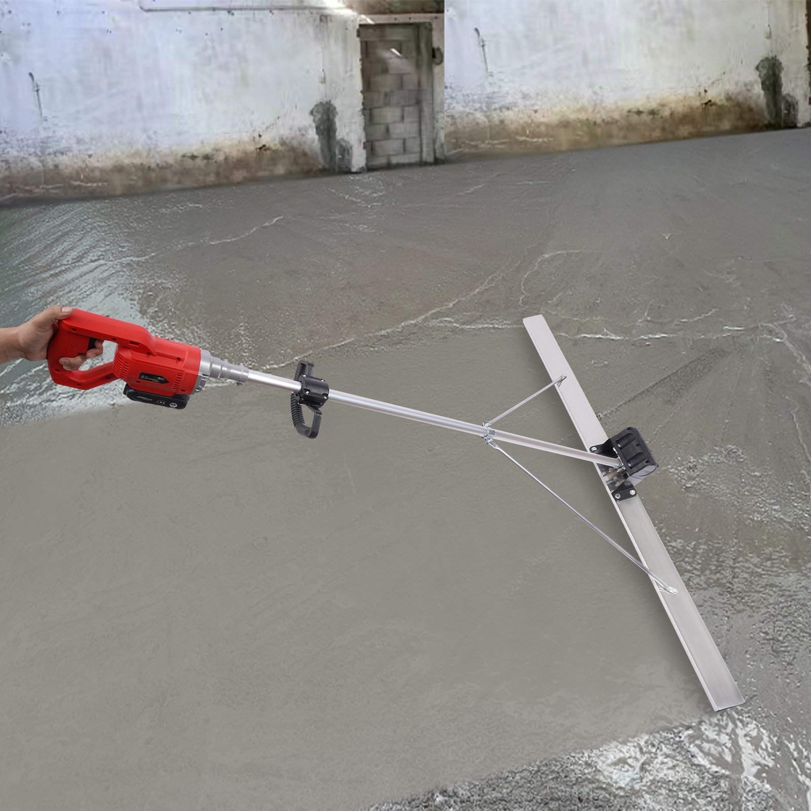 Concrete Vibrating Tool – Electric Cordless Screed Vibratory Kit