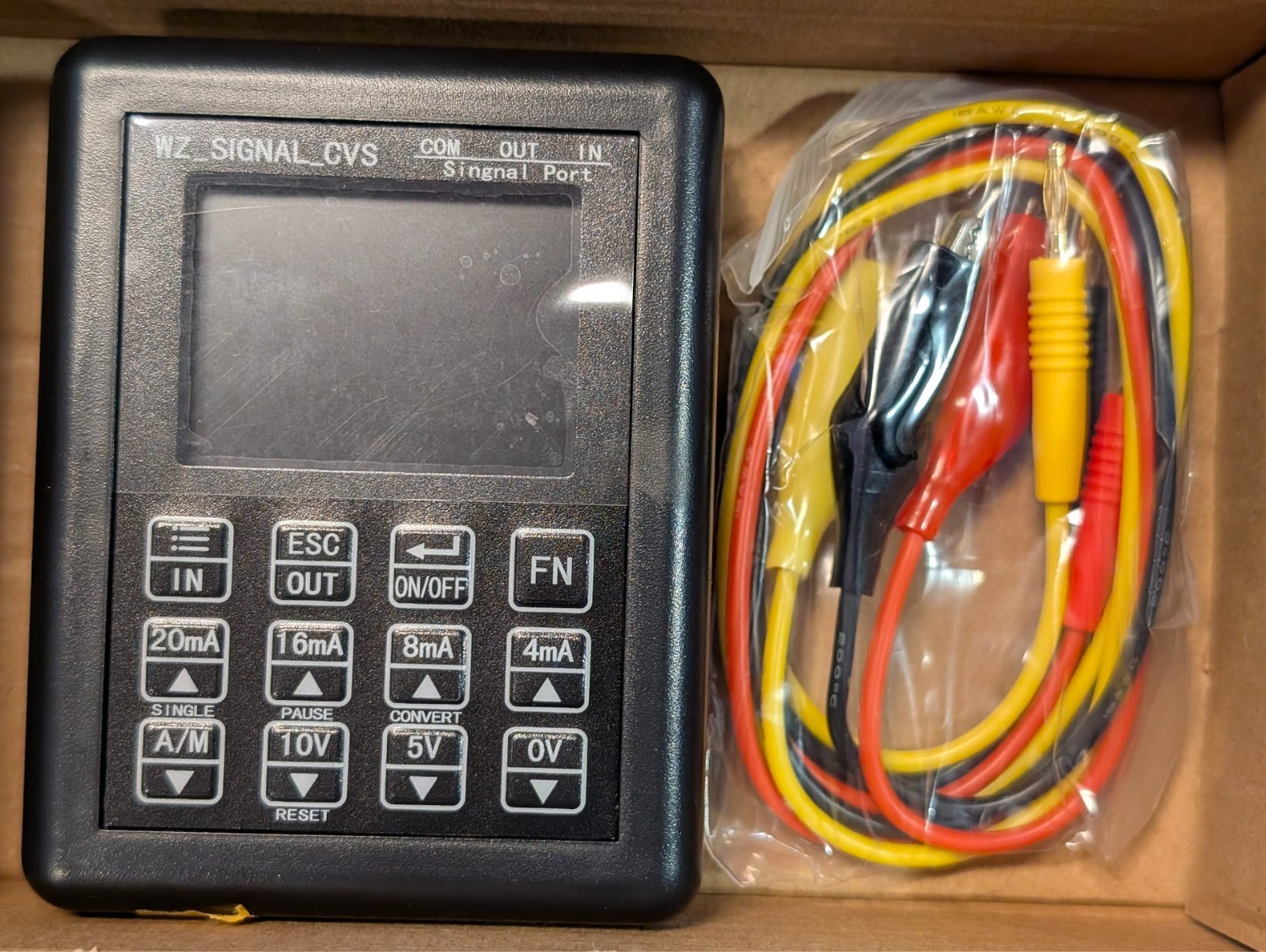 USA SHIP! 0-10V 4-20mA Signal Generator Signal Source Voltage Signal Calibrator