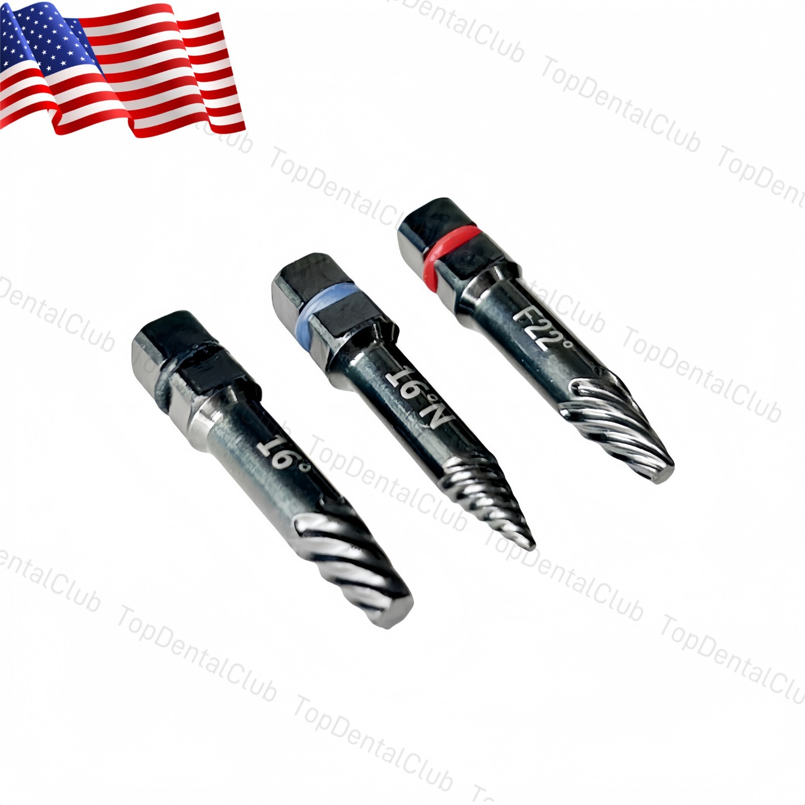 Dental Fixture Remover Screw Broken Implants Pick Up Extractor Failed SOS Screws