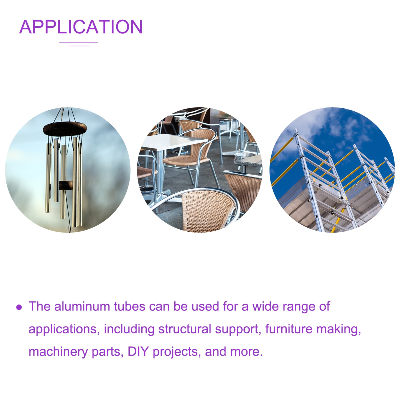 45mm OD x 42mm ID 6061 Aluminum Round Tube 300mm Length Industry Metal Tubing