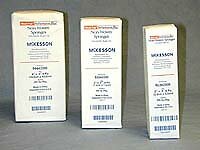 McKesson Non-Woven Sponge 4-Ply 3 X 3 Inch -1600/Pack
