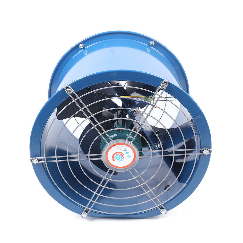 10″ Axial Fan 250W Portable Ventilator for Workshop Kitchen Construction Site
