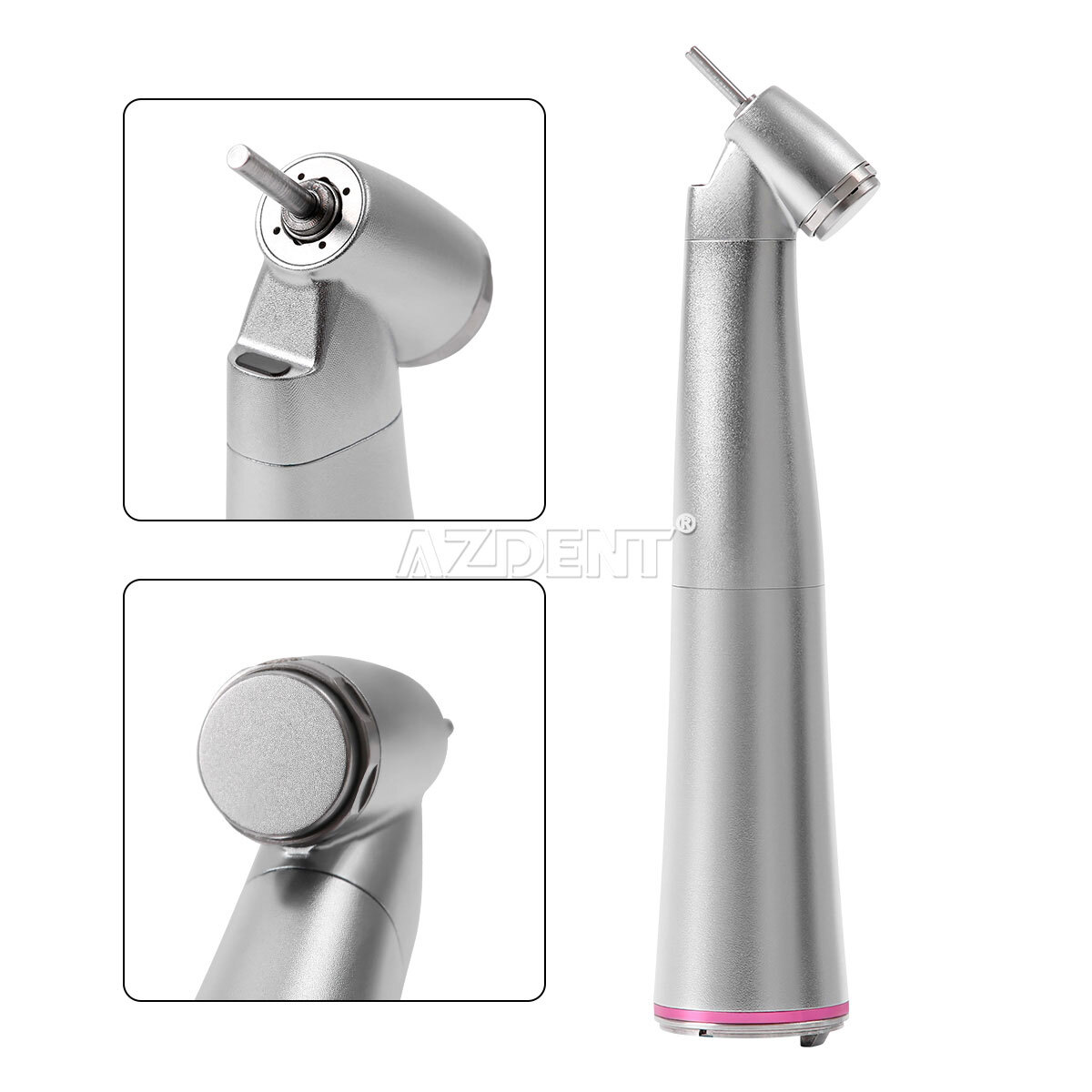 Dental 45° 1:4.2 Increasing Contra Angle Fiber Optic Handpiece Inner External
