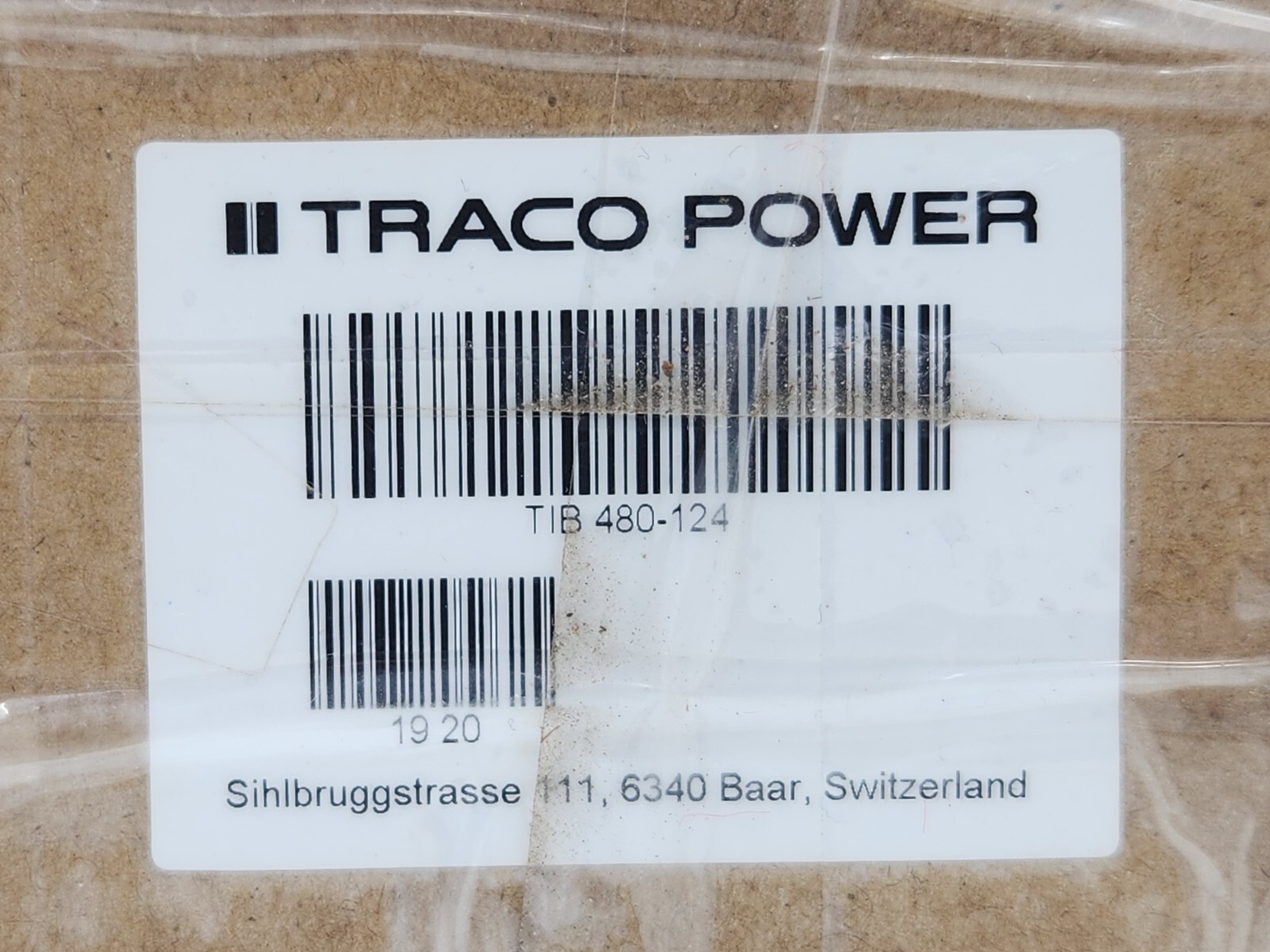 TRACO POWER TIB 480-124 DIN-RAIL POWER SUPPLY