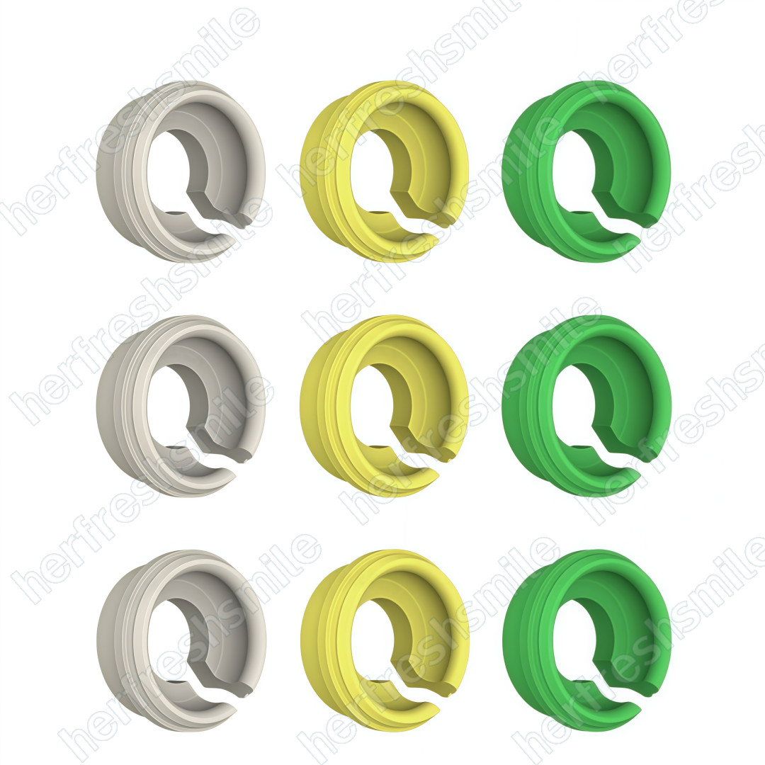 Novaloc Type PEEK Cap Matrix Titanium Housing Caps Retention Insert Caps