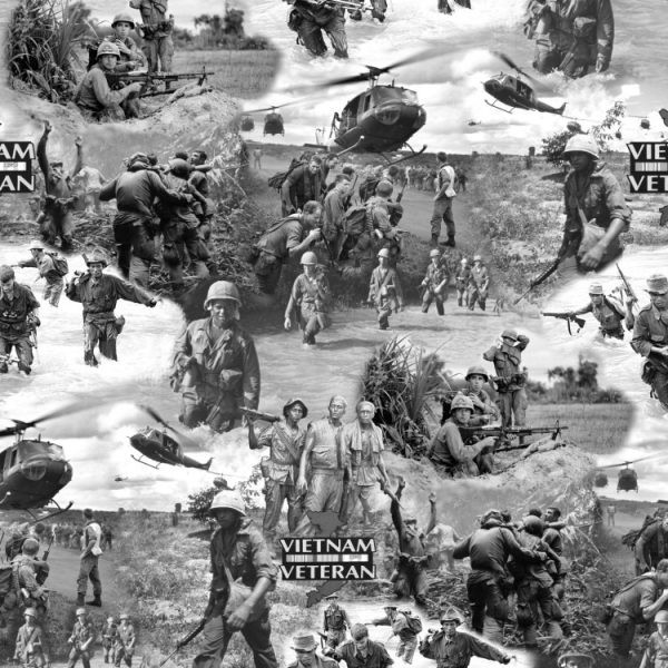 VietNam Memorial – 16″ x 48″ Hydrographic Film Hydro Dipping