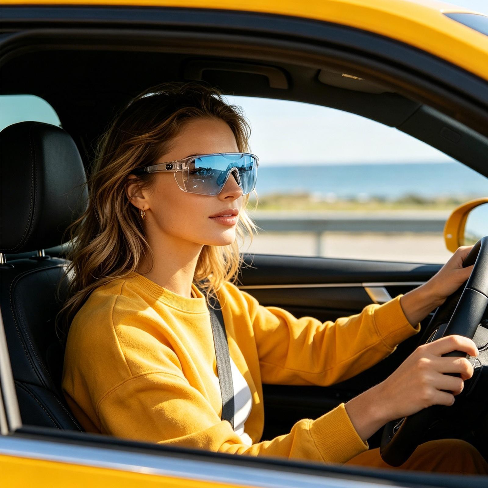 Photochromic Polarized Safety Glasses Shatterproof Photochromic Goggles