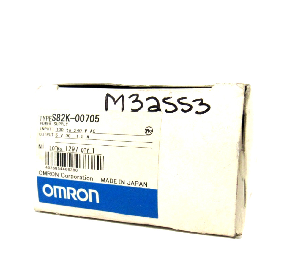 NEW OMRON S82K-00705 POWER SUPPLY S82K00705