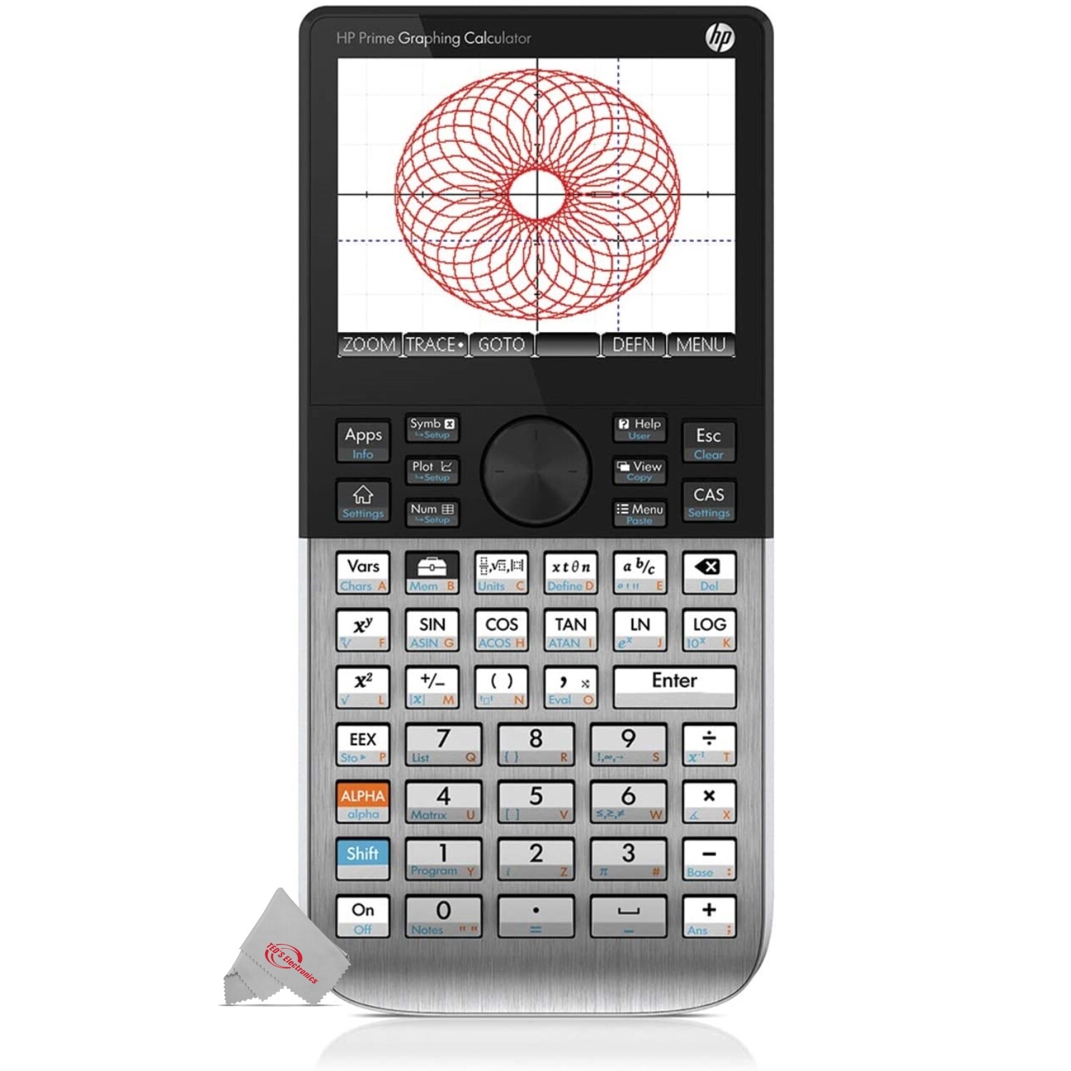 HP Prime Handheld Graphing Calculator Black – 2AP18AA#ABA
