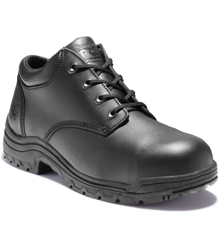 Men’s Timberland Pro Titan Oxford Alloy Safety Toe Work Shoe TB040044 Black 7.5W
