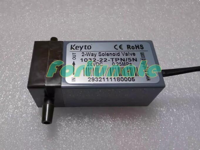 1PC New For Keyto Solenoid valve 1032-22-TPN/5N 24V 0.25MPa