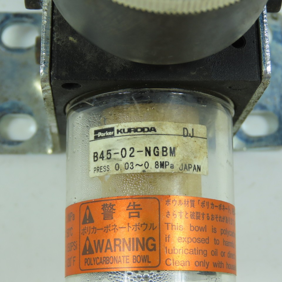 Parker B45-02-NGBM Compressed Air Filter Regulator 1/4″ 0.03-0.8MPa