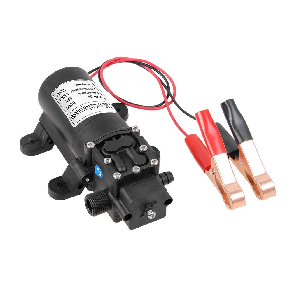 Motor Oil Fuel Fluid Extractor Electric Siphon Transfer Change Pump DC-12V 60W
