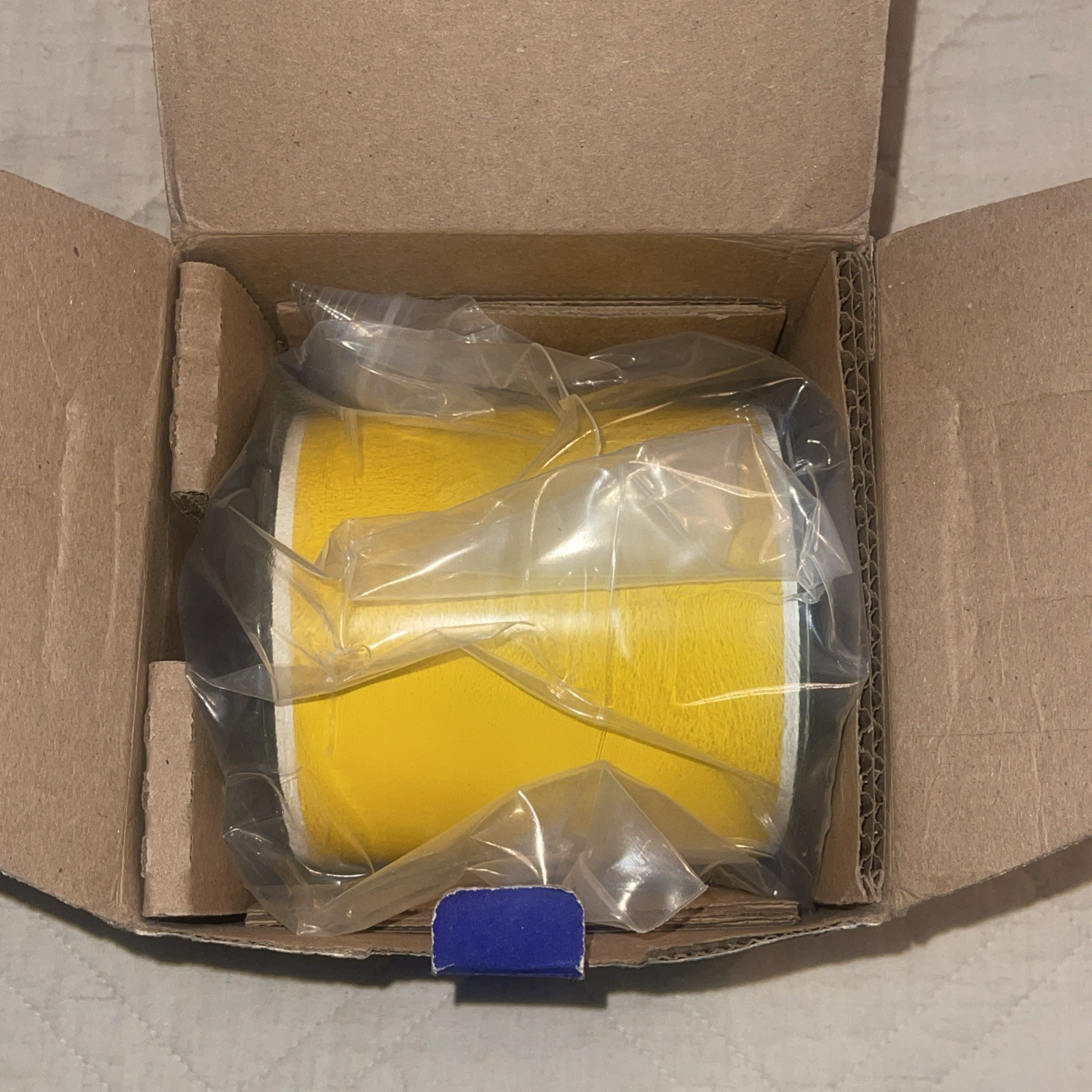 Brady B30C-4000-595-YL Yellow High Adhesion Vinyl Label Tape 4in x 100ft NEW