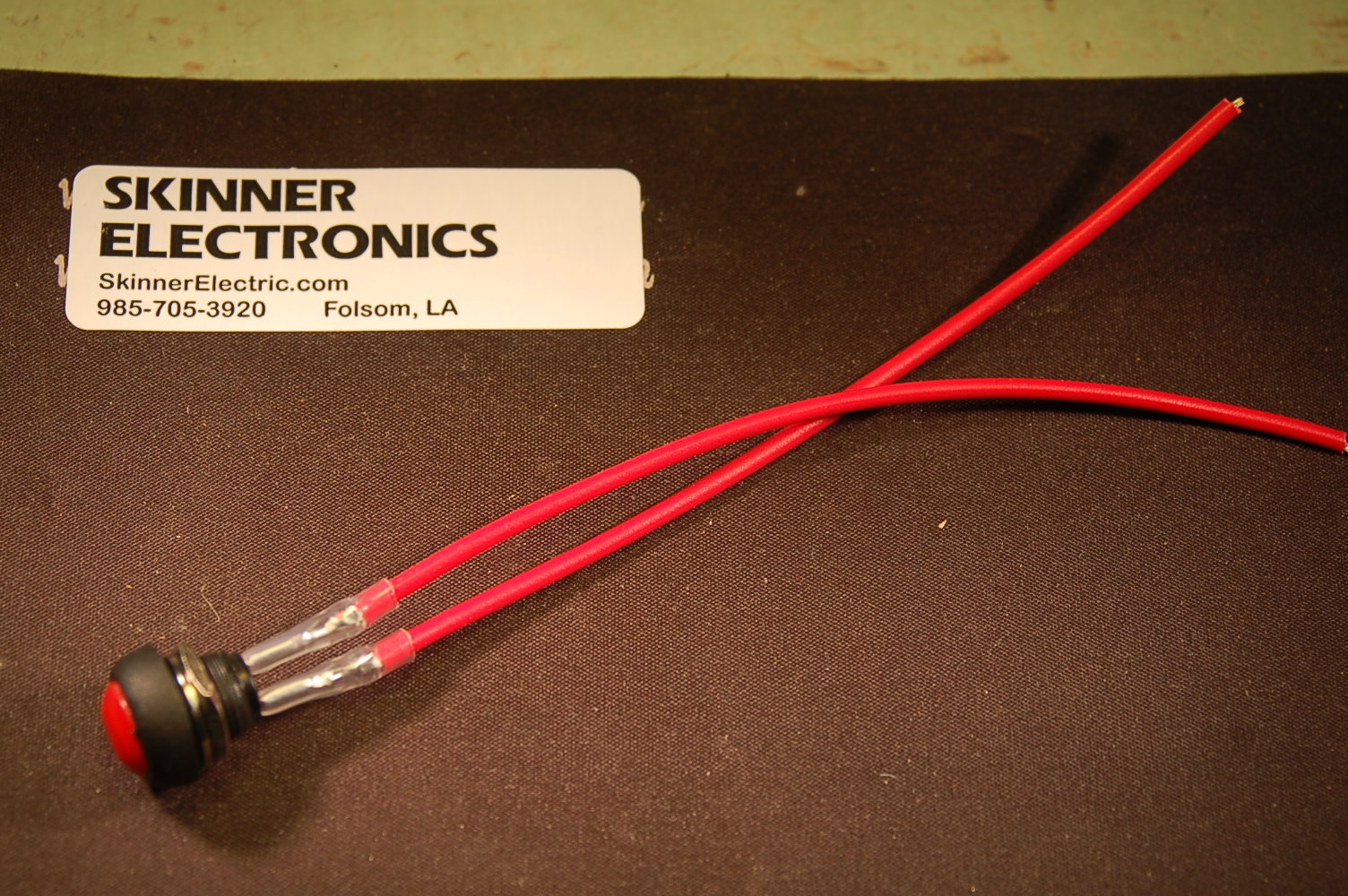 Electronic Air Horn Momentary Pushbutton Switch Normally Open 10Amp with leads