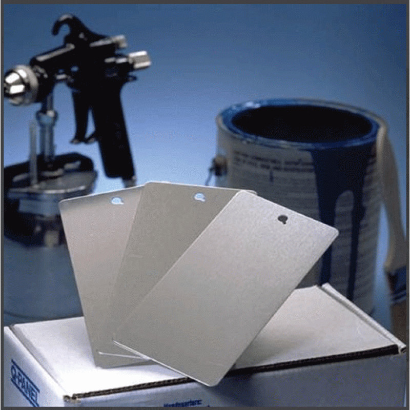Powder Coating Sample Panels – Blank Aluminum Ready to Coat Panels! 2 x3.5 inch