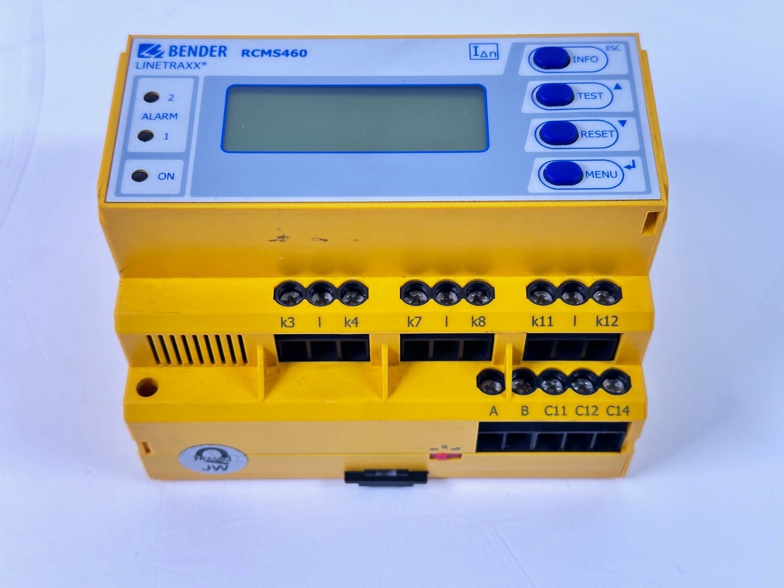 BENDER RCMS460-D-2 Differential Current Evaluator / Residual Current Evaluator