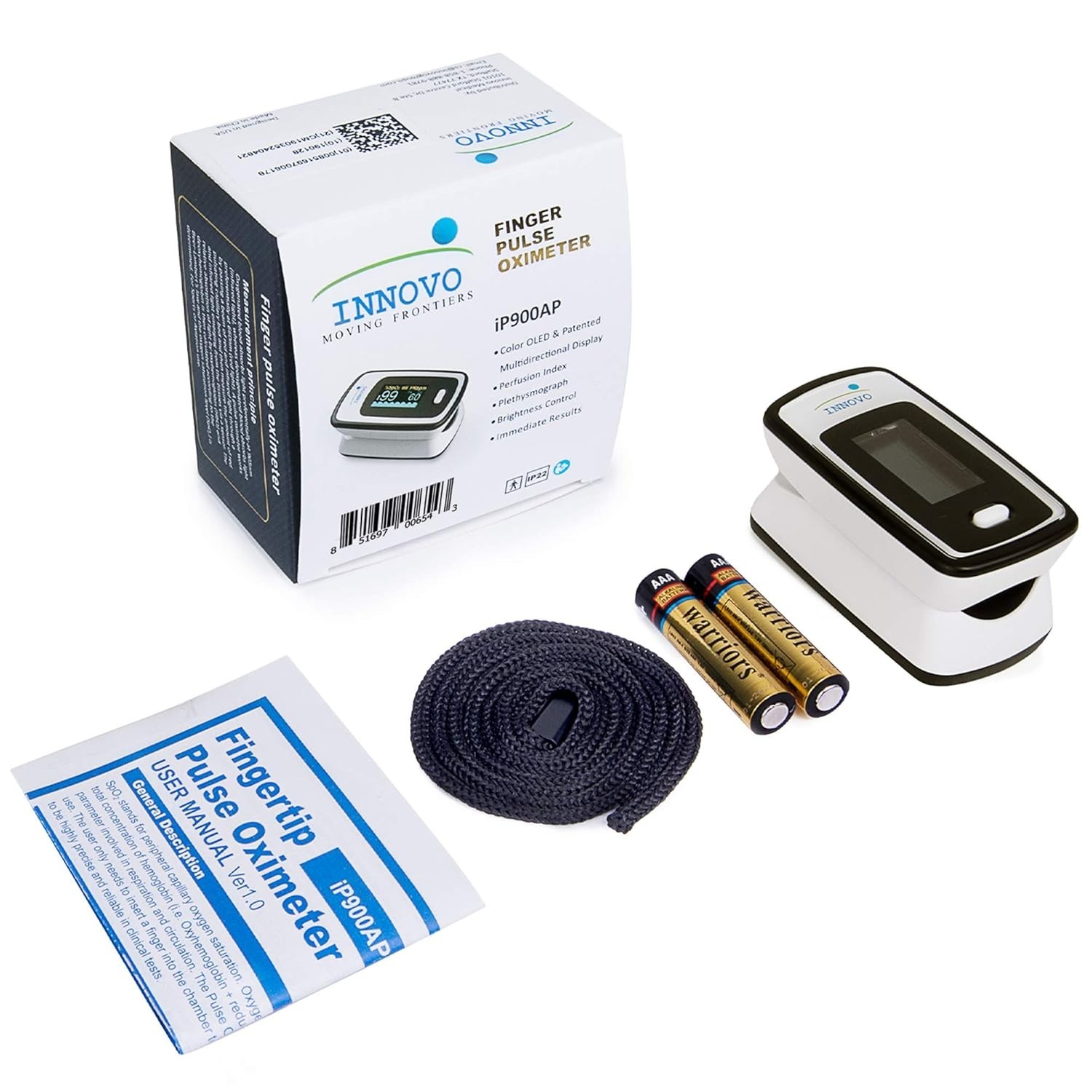 Deluxe Fingertip Pulse Oximeter