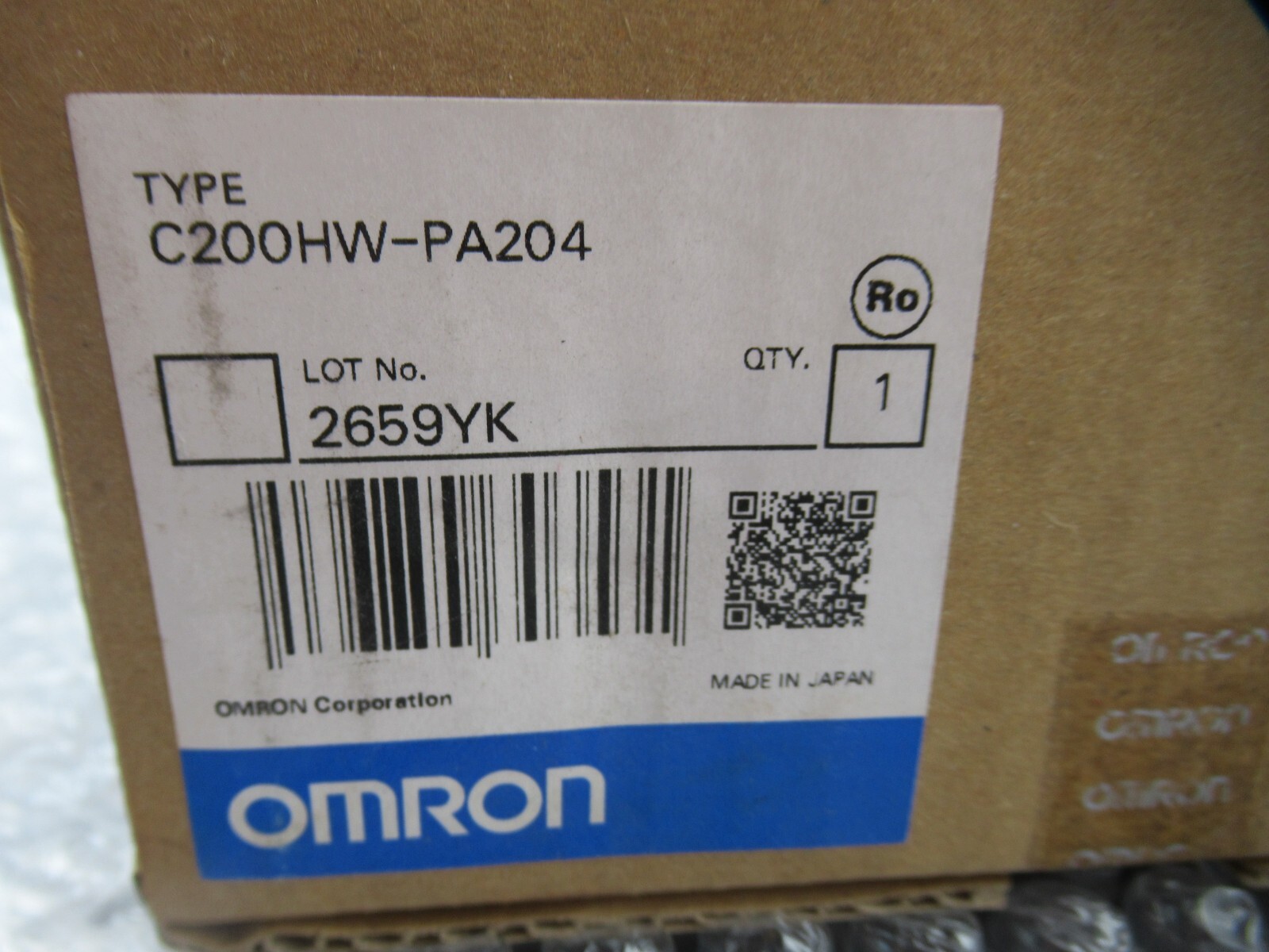 Omron PLC Module C200HW-PA204 C200HWPA204 Power Supply Module *US SELLER*