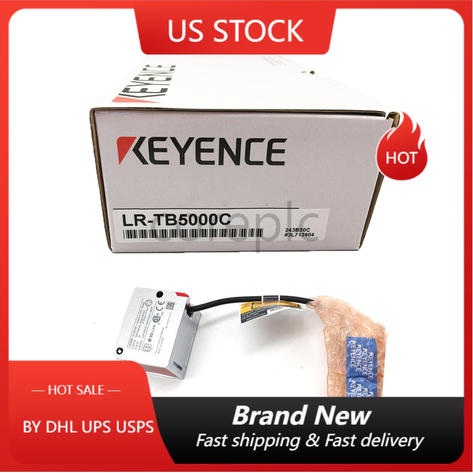 1PC New In Box KEYENCE LR-TB5000C Laser Sensor Switch US Free TAX