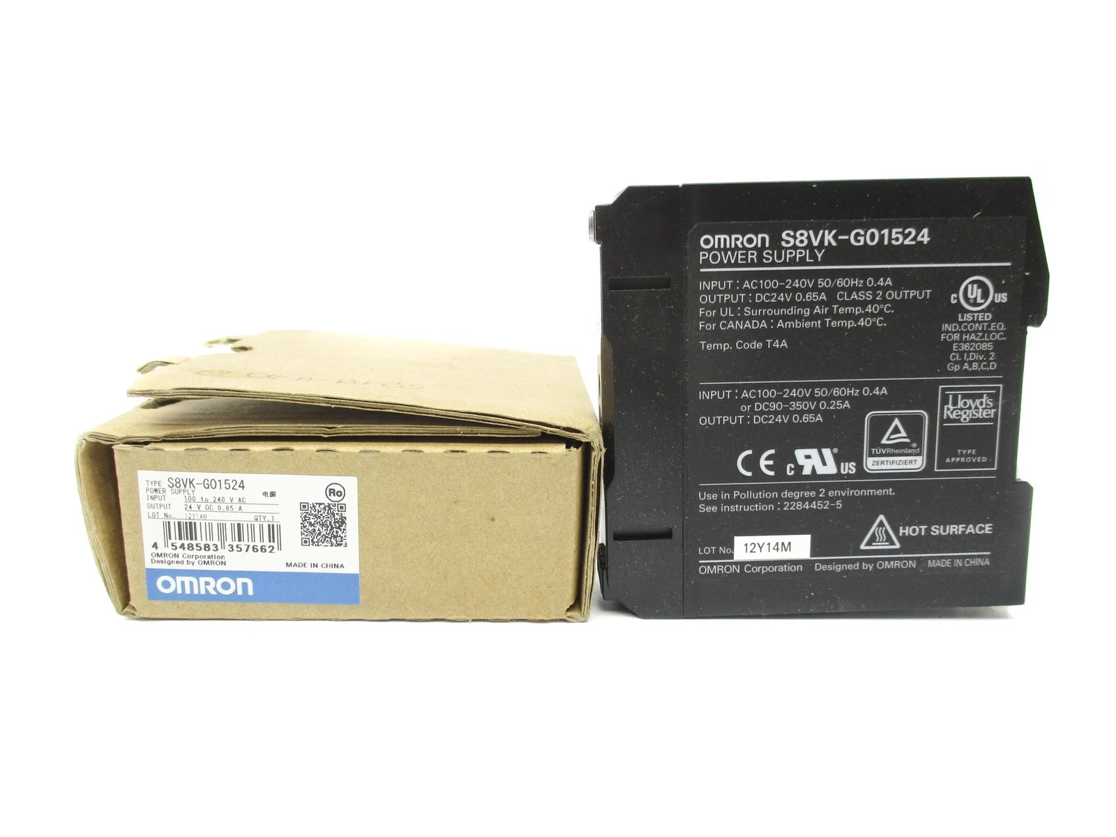 Omron S8VK-G01524 One New Switching Power Supply S8VKG01524 Free Shipping