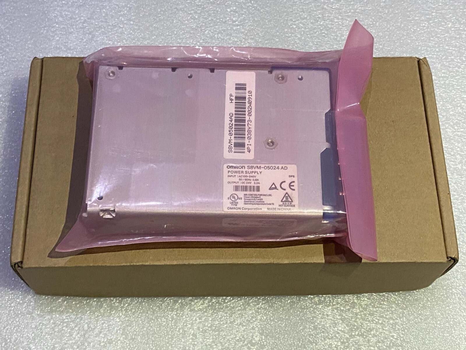 1PCS OMRON S8VM-05024 AD Switching Power Supply Output 24V 2.2A