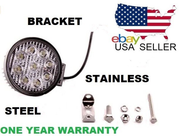 36 TO 80 VOLTS LED WORK LIGHT 9X3 W ELECTRIC VEHICLES / FORKLIFTS VHY47 PAIR