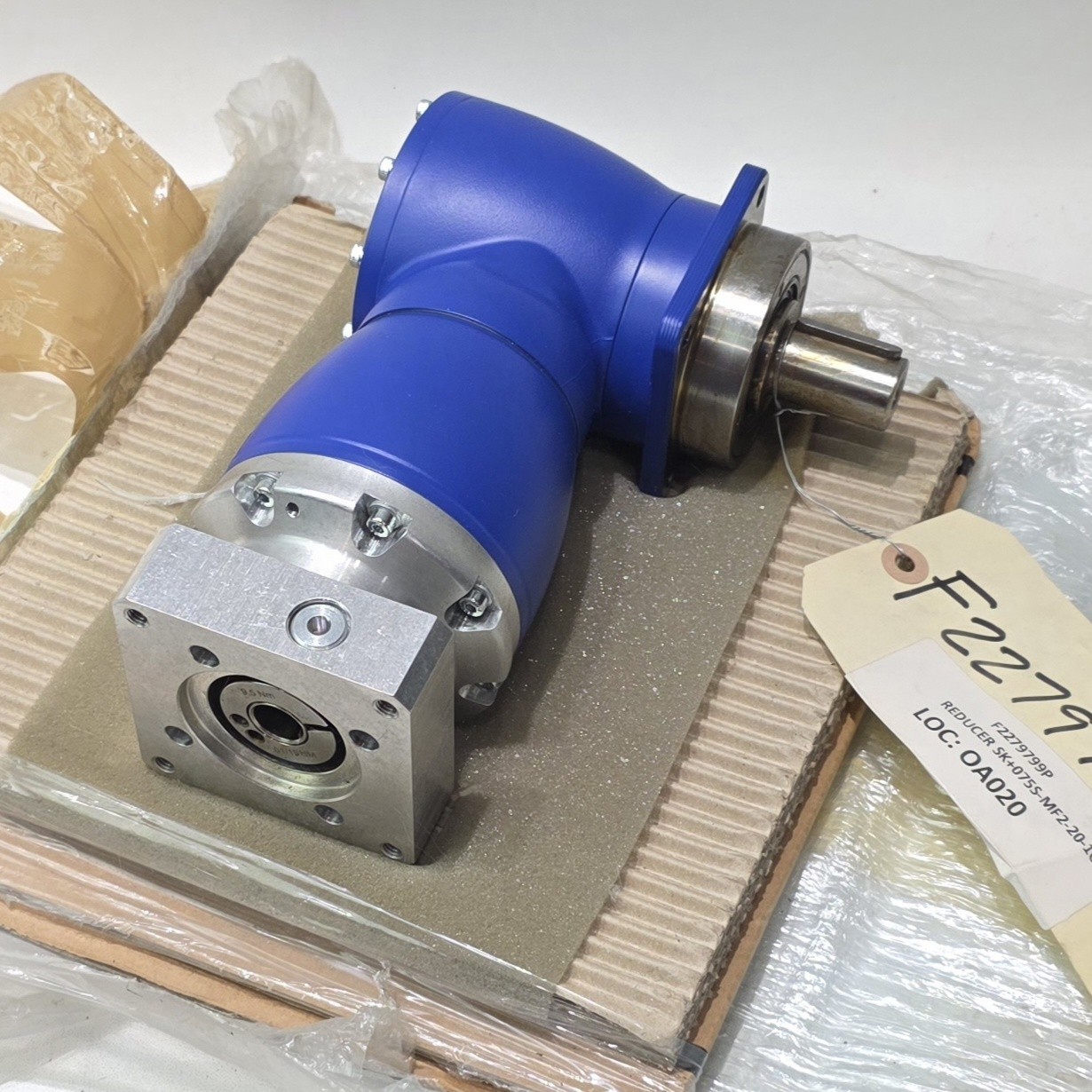 NEW Wittenstein Alpha SK-075S-MF2-20 Planetary Right Angle Gear Reducer 20:1