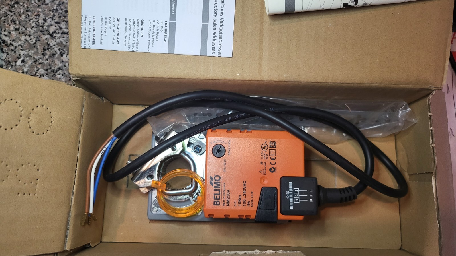 BELIMO NM230A DAMPER ACTUATOR