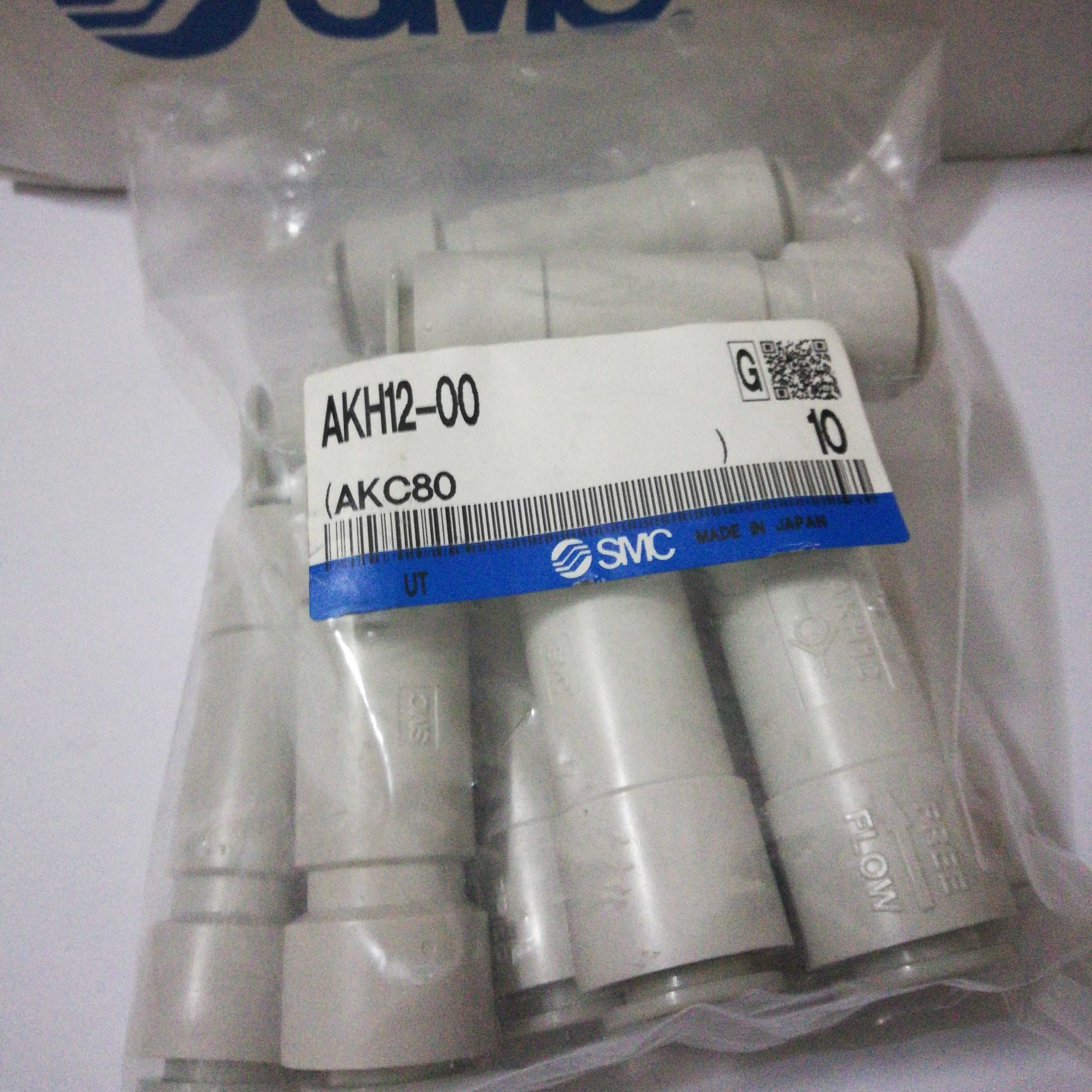 1Bag/10PCS New SMC AKH12-00 Fittings AKH1200 Free Shipping #G