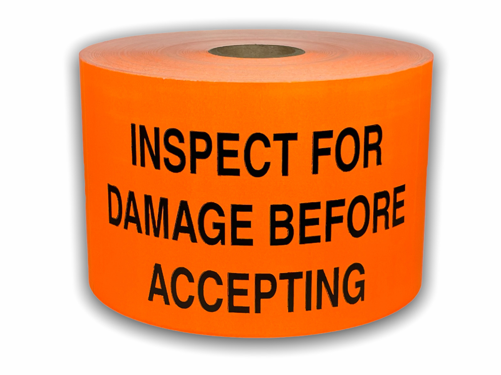 3X5, INSPECT FOR DAMAGE BEFORE ACCEPTING, 500 labels per roll, 1-12 Rolls